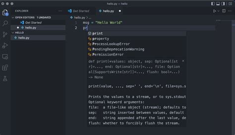 Image result for Python Hello World Code