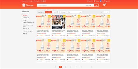 Image result for Shopee Website Bootstrap HTML CSS JavaScript
