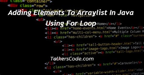 Image result for For Loop Java Array