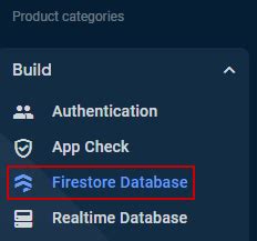 Image result for Fire Store Connection Net Core
