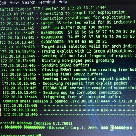 Toradh íomhá ar Hack Computer Using Command Prompt