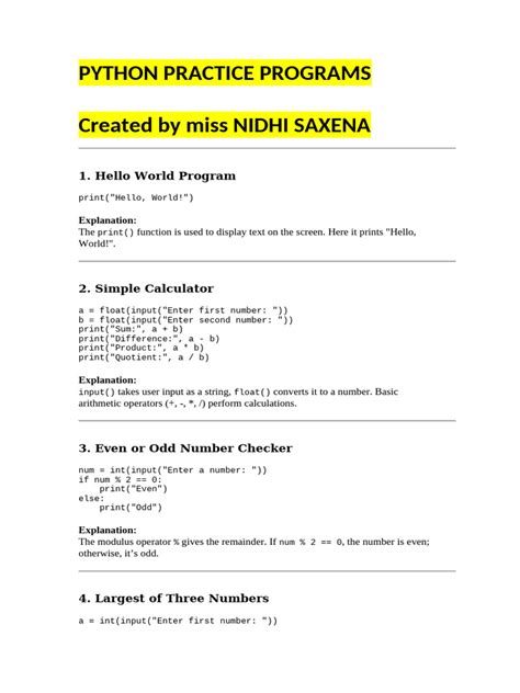 Image result for Python Practice Programs GeeksforGeeks