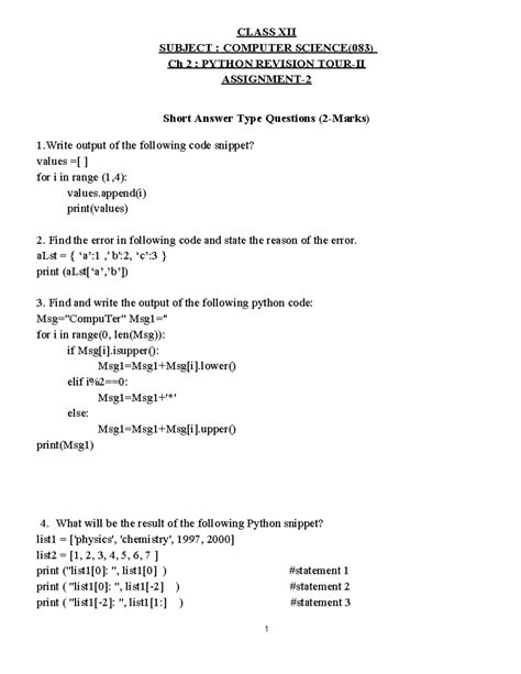 Image result for Computer Science Class 12 Notes Python