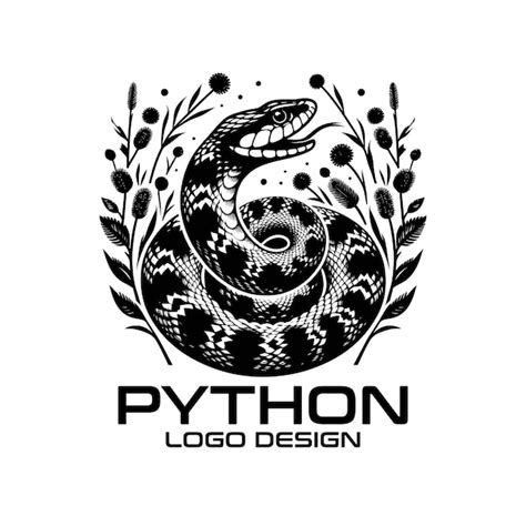 Premium Vector | Python Vector Logo Design