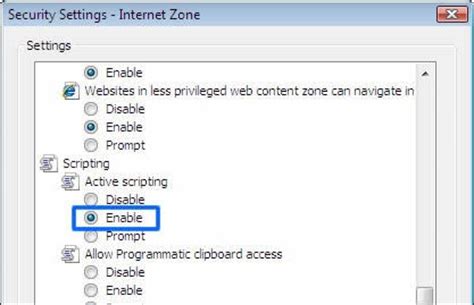 Toradh íomhá ar Enable JavaScript Internet Explorer