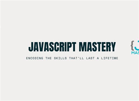 Image result for JavaScript Mastery Project Management