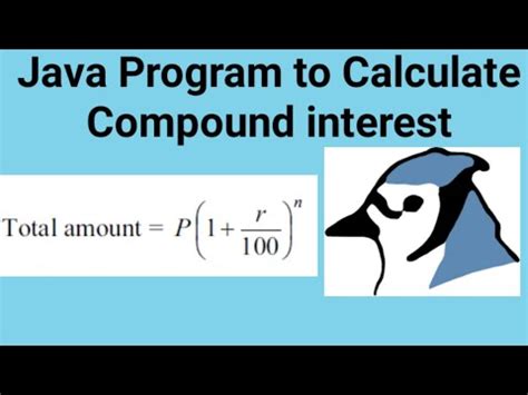 Image result for Compound Interest Java Program