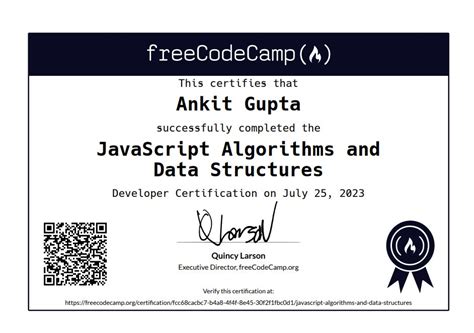Image result for Freecodecamp JavaScript Certification
