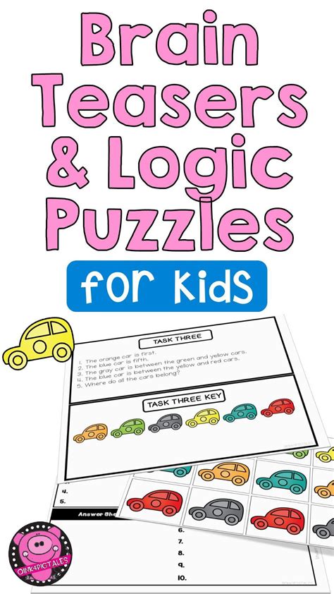 Afbeeldingsresultaten voor Logic Brain Teasers