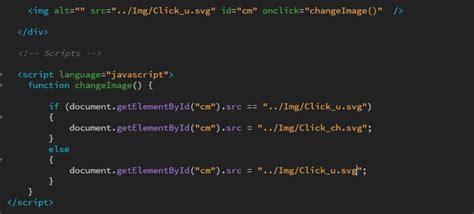 Toradh íomhá ar HTML Change SRC JavaScript