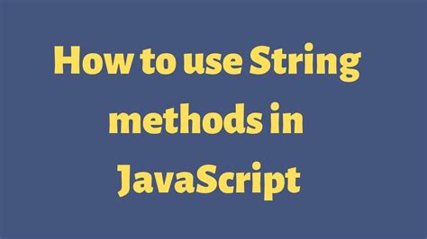 Image result for How to Use String Operations JavaScript