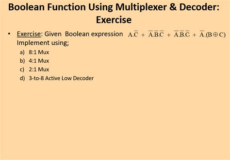Image result for Boolean Functions Using Multiplexers