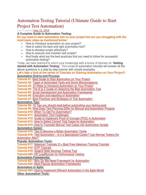 Image result for Automation Testing Tutorial