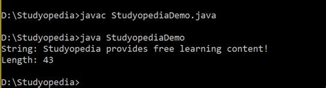 Image result for Java String Length Method Examples