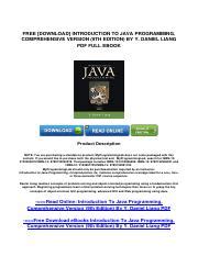 Introduction to Java Programming PDF に対する画像結果