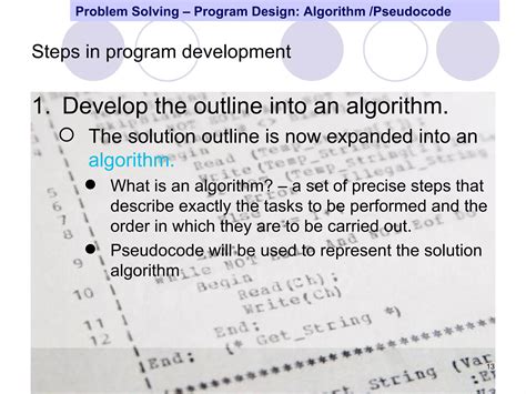 Image result for Algorithm Problem Solving and Program Design