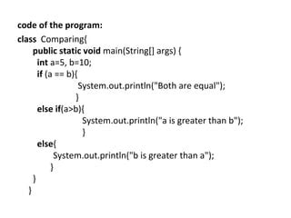 Image result for 10 Basic Java Programs