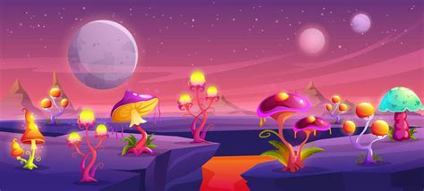 Image result for Alien World Vector Landscape