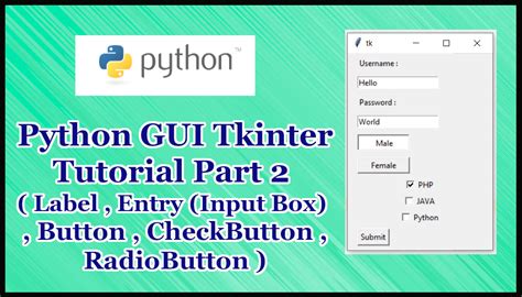 Image result for Python GUI Code