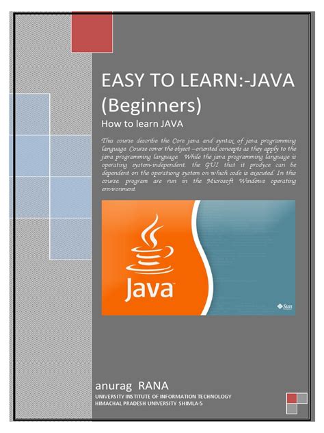 Image result for Learning Java PDF