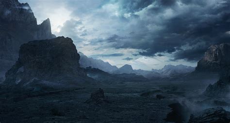 Toradh íomhá ar Alien Landscape Paintings