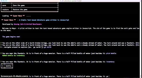 Afbeeldingsresultaten voor Text Adventure JavaScript Tutorial