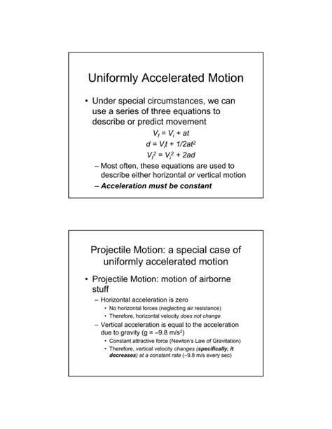 Image result for Uniform Accelerated Motion Example
