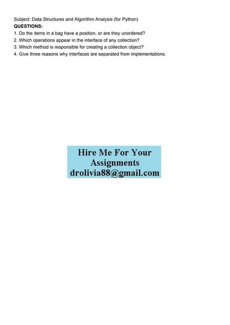 Image result for Data Structures and Algorithm in Python Full Syllabus