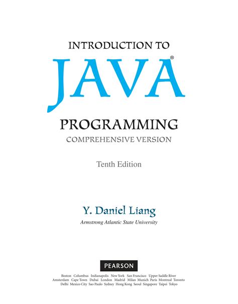 Introduction to Java Programming PDF に対する画像結果
