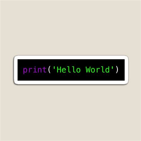 Toradh íomhá ar Python Coding Hello World