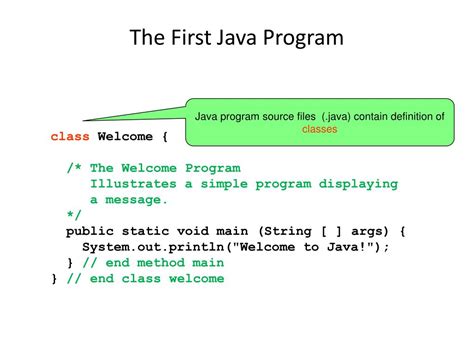 Image result for Java Class First Program