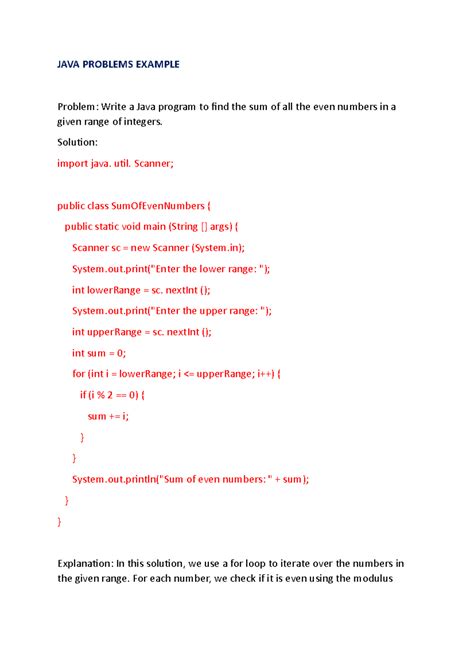 Image result for Java Example for Practice
