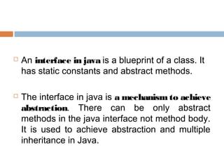 Image result for Interface Computer Science Java