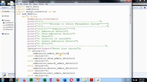 Image result for Class 12 CS Project Python and SQL