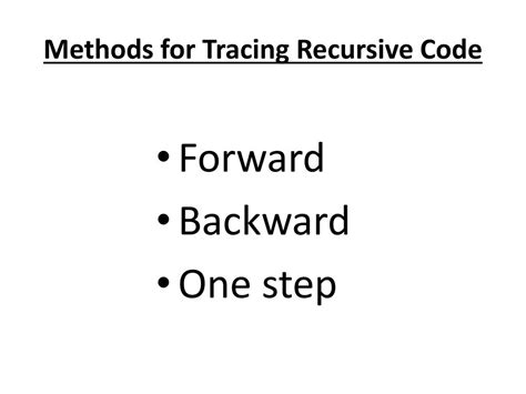 Tracing Code Using Methods に対する画像結果
