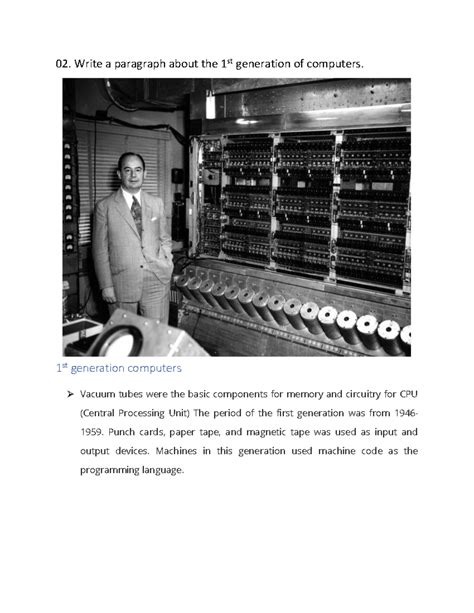 Image result for How to Use First Generation Computer