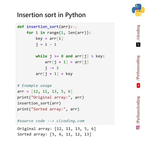 Afbeeldingsresultaten voor Python Sort Code