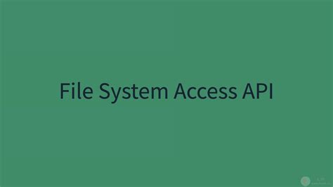 JavaScript File System Access API に対する画像結果