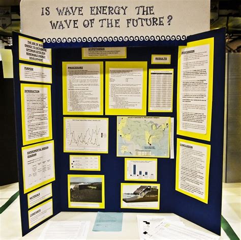 Toradh íomhá ar Science Fair Project Introduction Example