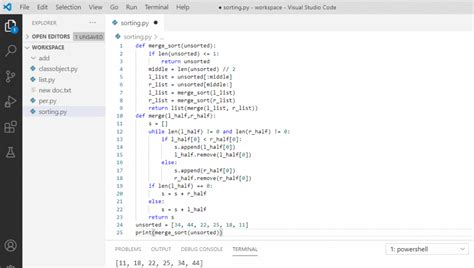 Image result for Quick Sort Python Code