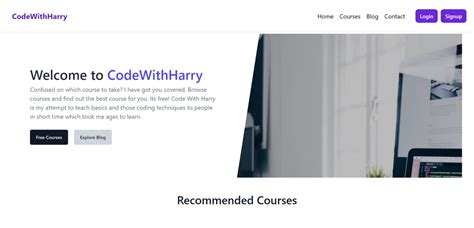 Image result for Code with Harry Web Development