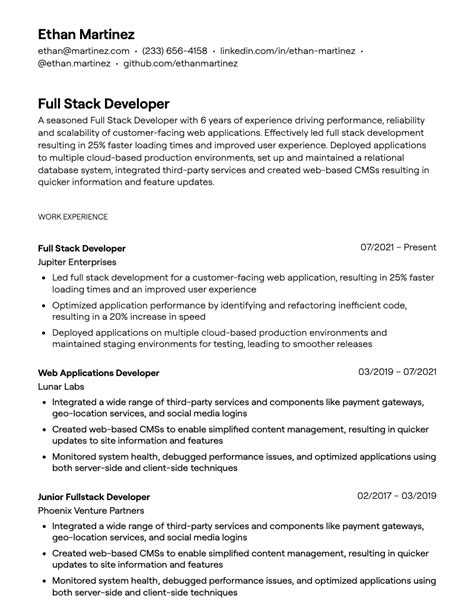Image result for Full-Stack Python Developer Sample Resume