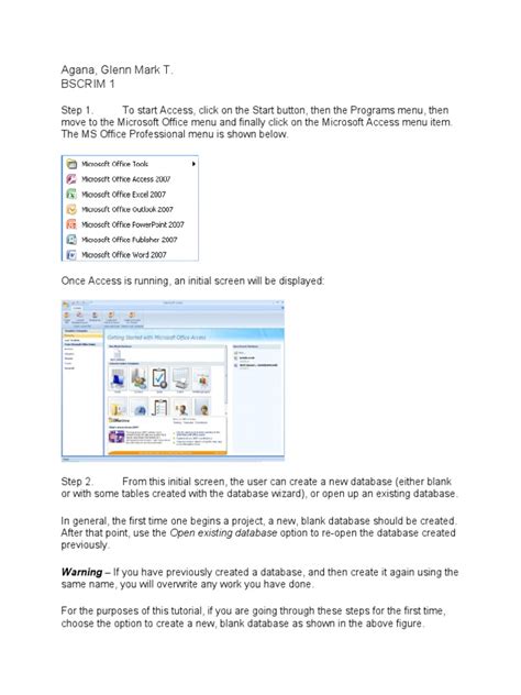 Image result for Basic Access Database Tutorial
