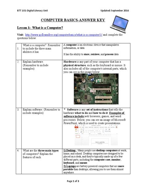 Image result for Computer Basics Lesson 25