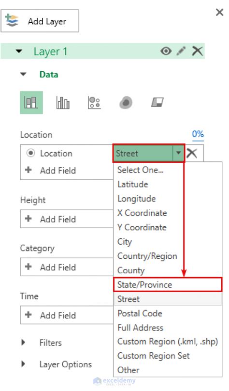 Image result for 3D Map Excel Tutorial How to Add Layer
