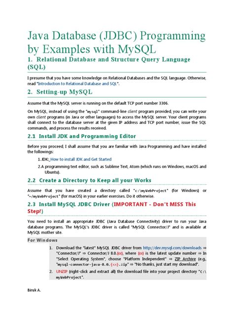 Image result for Java Database Tutorial