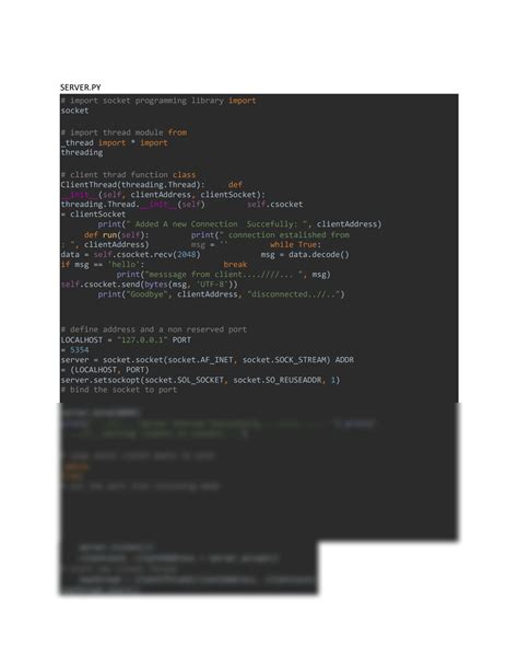 Image result for Python Server Script Example