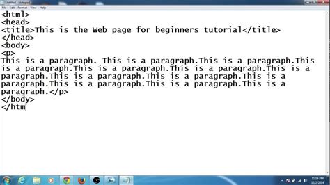 Image result for How to Create a Web Page Using Notepad