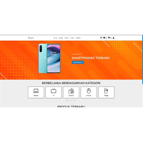 Image result for Shopee Website Bootstrap HTML CSS JavaScript
