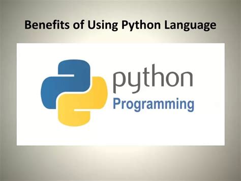 Benefits of Using Python Programming Language に対する画像結果